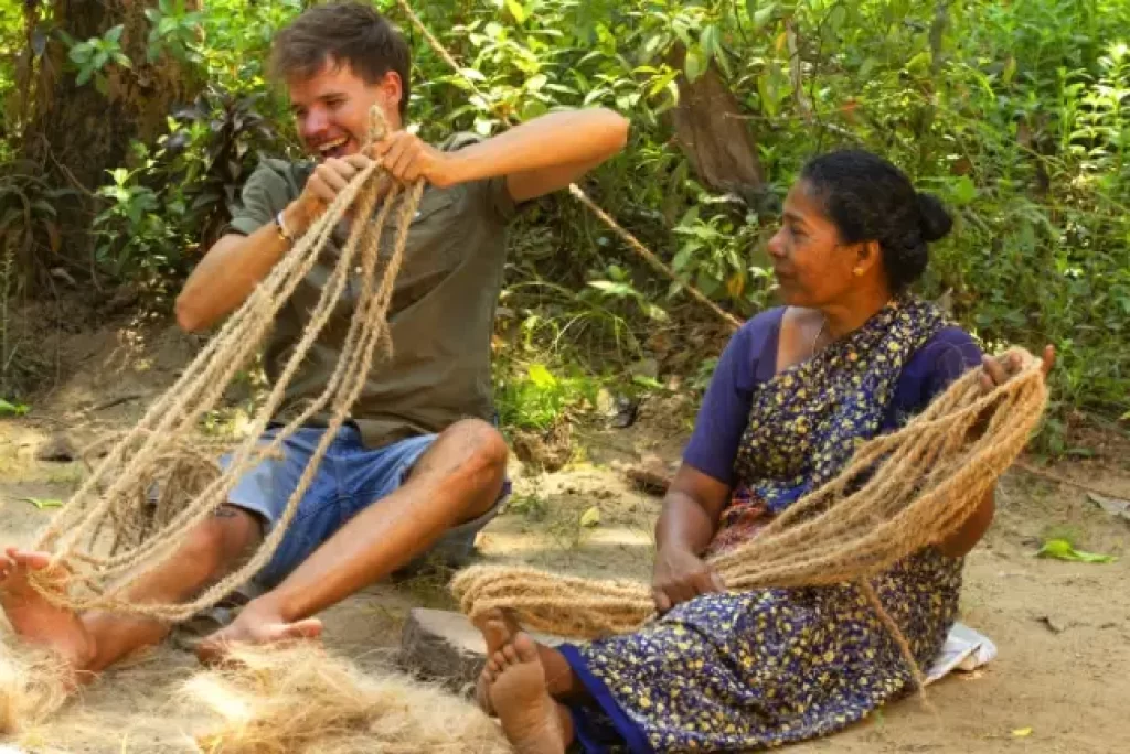 Coir Weaving