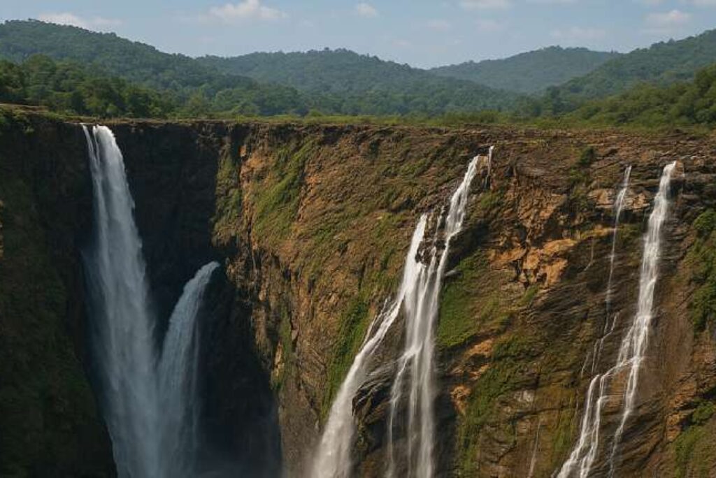 “Jog Falls in February: Nature’s Splendor at Its Best”